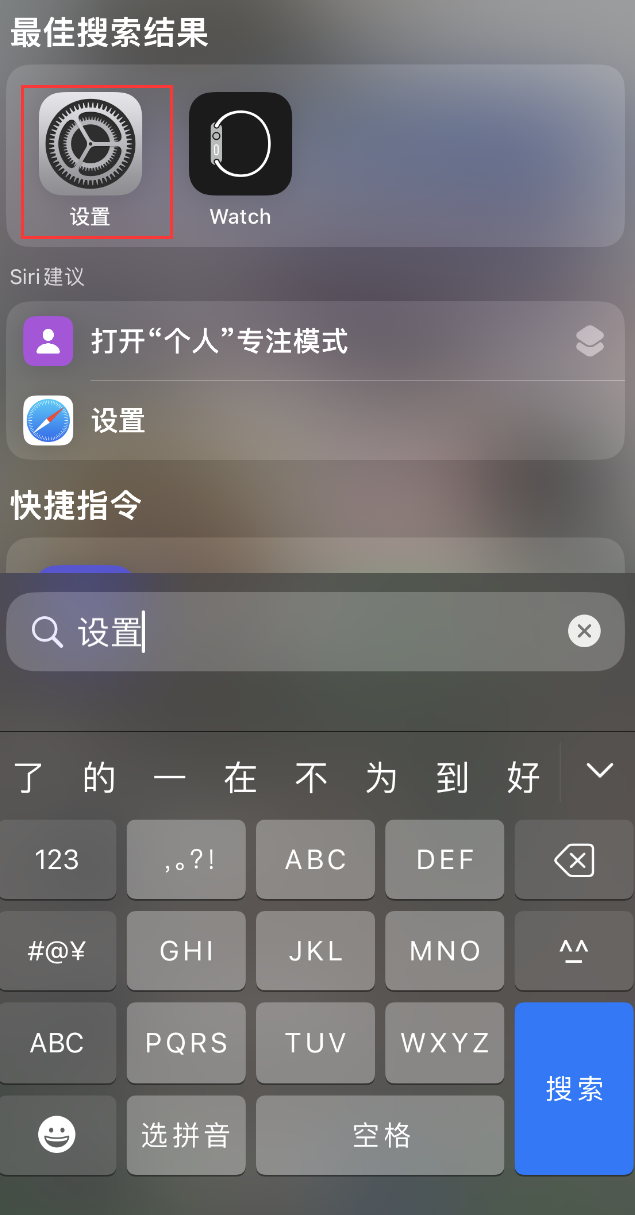 大埔苹果手机维修分享：iPhone 找不到“设置”或“App Store”怎么办？ 