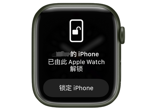 大埔苹果手机维修分享用 AppleWatch 解锁配备面容 ID 的 iPhone方法 